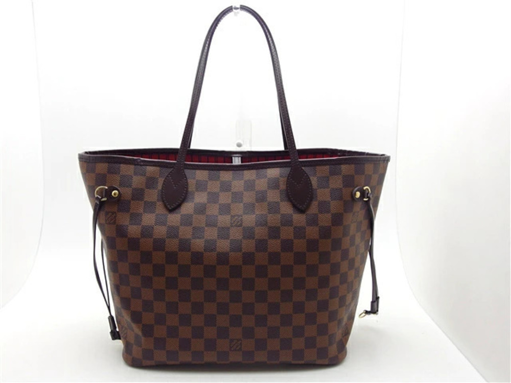 Louis Vuitton Damier Bag Tote Neverfull Brown